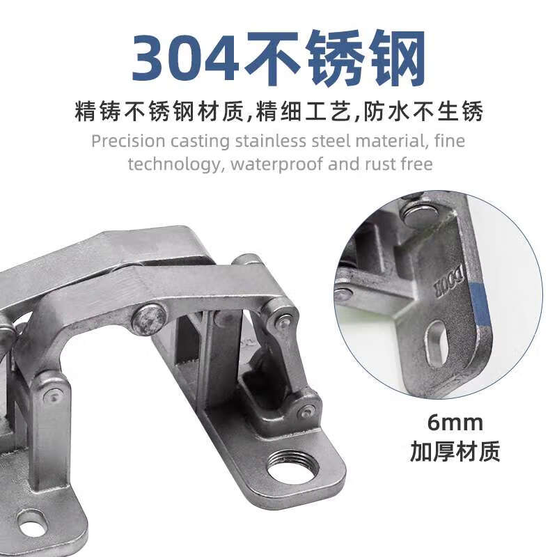 何佳功重型隱形門合頁(yè)石材門鉸鏈消防栓箱管井門厚門暗門二維可調(diào)干掛