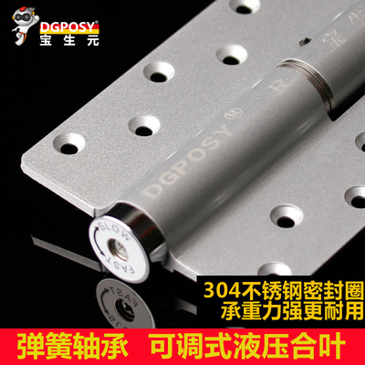 德國(guó)DGPOSY寶生元彈簧合頁(yè)鉸鏈自動(dòng)關(guān)門定位器液壓合頁(yè)緩沖2片